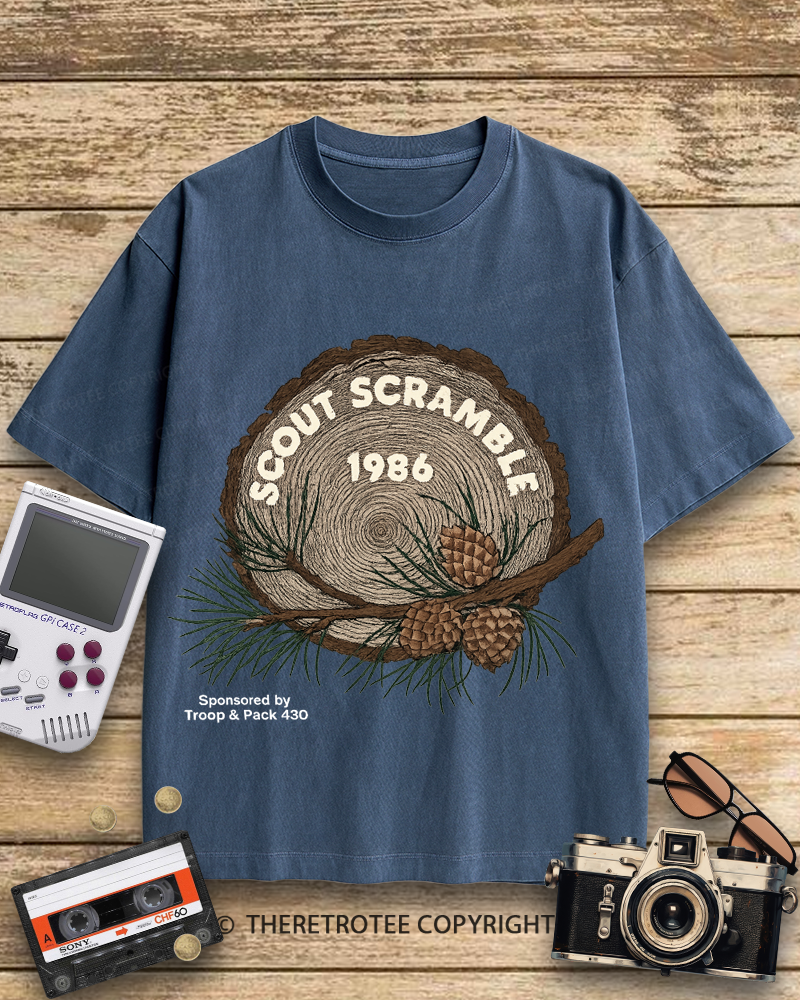 TheRetroTee Scout 1986 Cotton T-Shirt