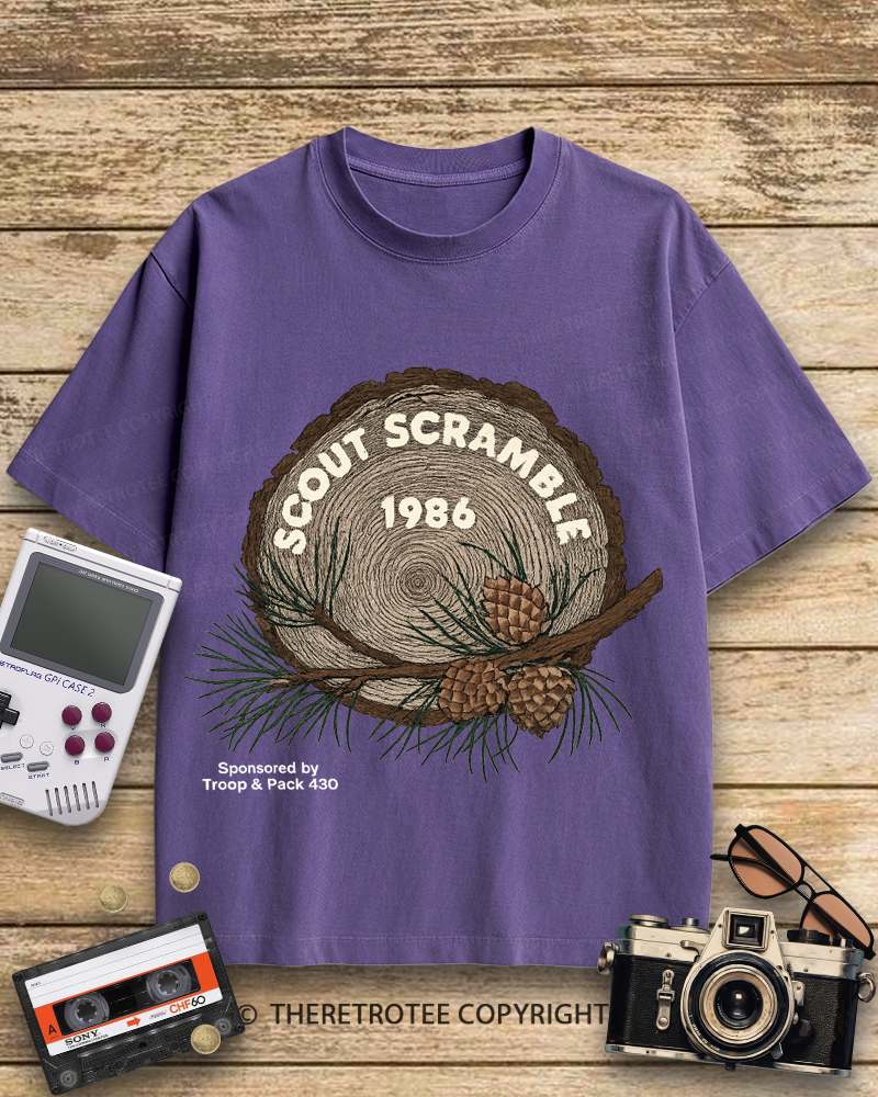 TheRetroTee Scout 1986 Cotton T-Shirt