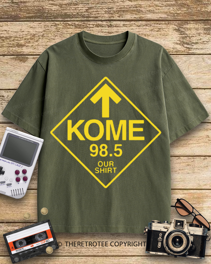 TheRetroTee KOME 1980s Cotton T-Shirt