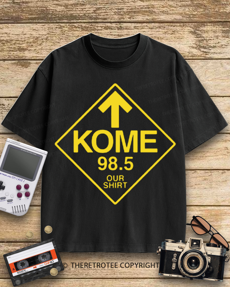 TheRetroTee KOME 1980s Cotton T-Shirt