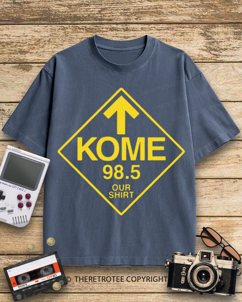 TheRetroTee KOME 1980s Cotton T-Shirt