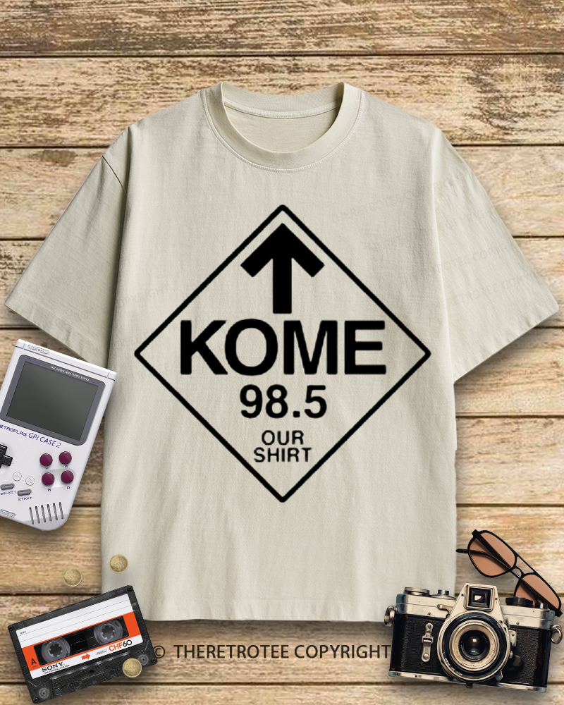 TheRetroTee KOME 1980s Cotton T-Shirt