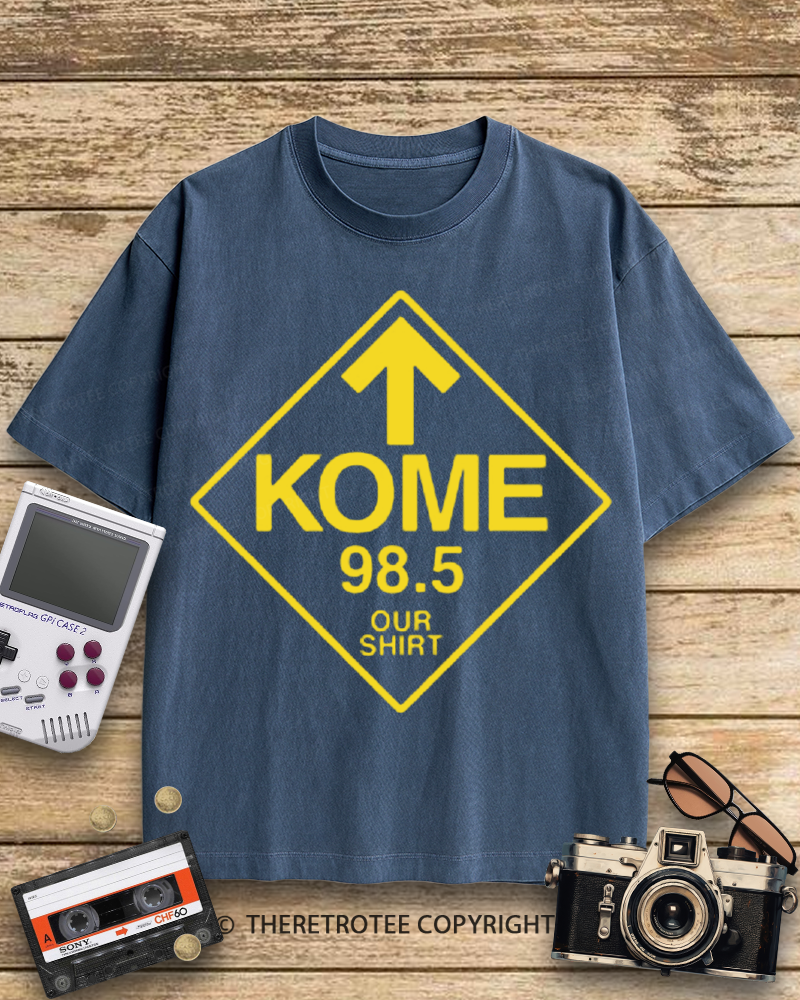 TheRetroTee KOME 1980s Cotton T-Shirt