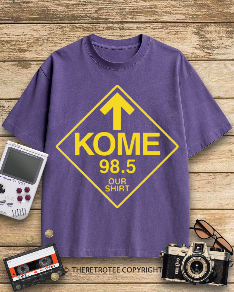 TheRetroTee KOME 1980s Cotton T-Shirt