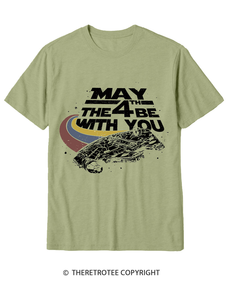 TheRetroTee Science Fiction Graphic 1980s Cotton T-Shirt