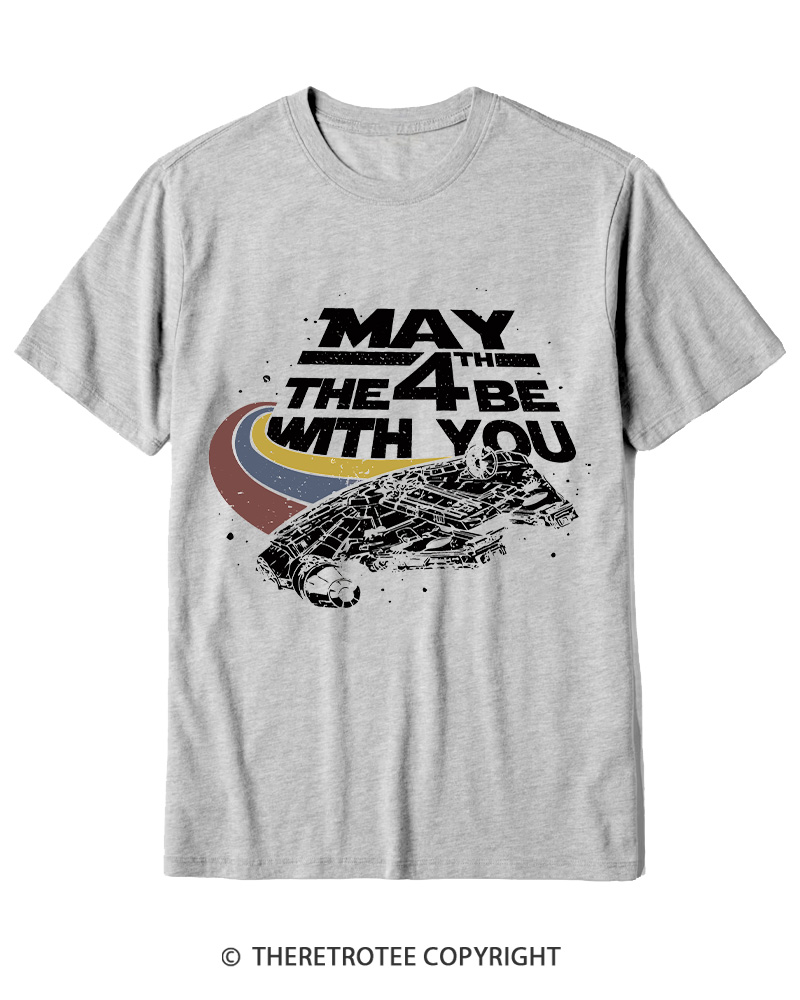 TheRetroTee Science Fiction Graphic 1980s Cotton T-Shirt