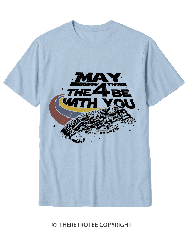 TheRetroTee Science Fiction Graphic 1980s Cotton T-Shirt