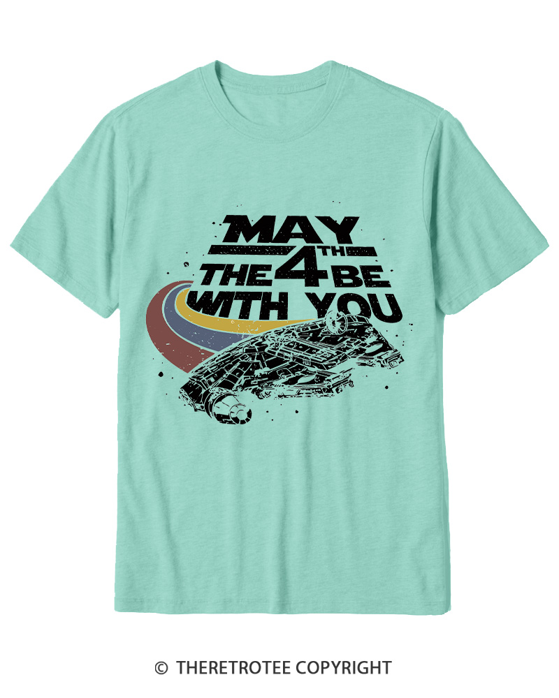 TheRetroTee Science Fiction Graphic 1980s Cotton T-Shirt