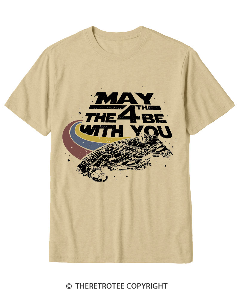 TheRetroTee Science Fiction Graphic 1980s Cotton T-Shirt