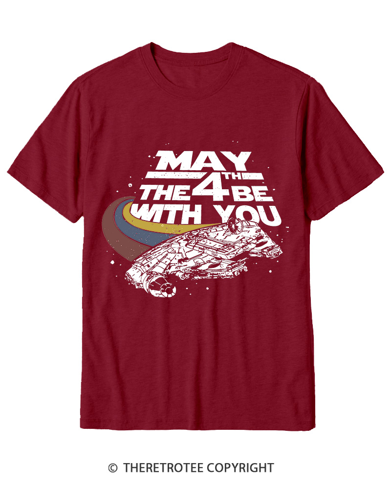 TheRetroTee Science Fiction Graphic 1980s Cotton T-Shirt