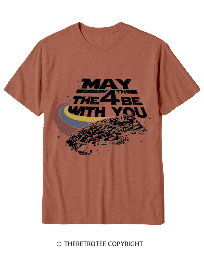 TheRetroTee Science Fiction Graphic 1980s Cotton T-Shirt