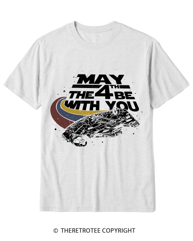 TheRetroTee Science Fiction Graphic 1980s Cotton T-Shirt