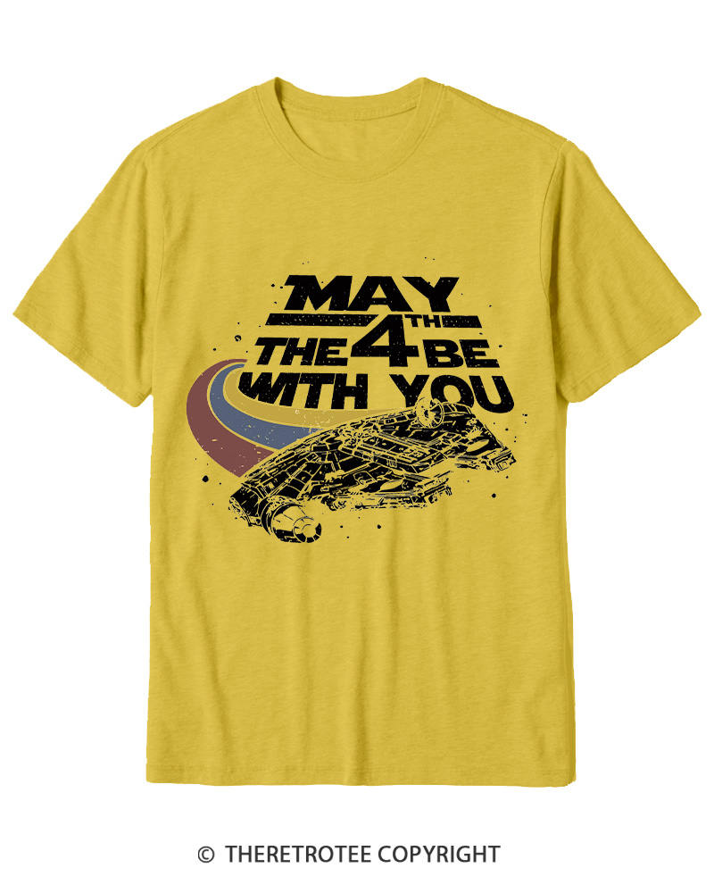 TheRetroTee Science Fiction Graphic 1980s Cotton T-Shirt