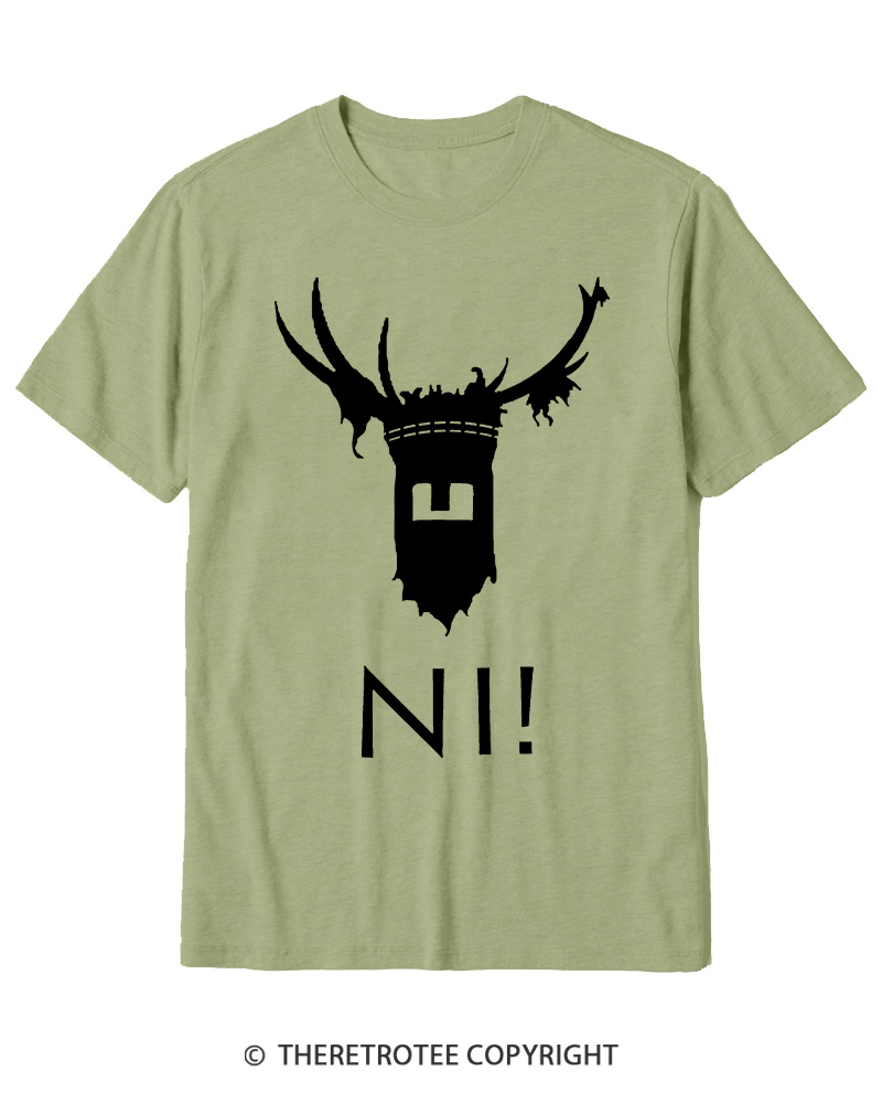 TheRetroTee Ni! 1970s Cotton T-Shirt