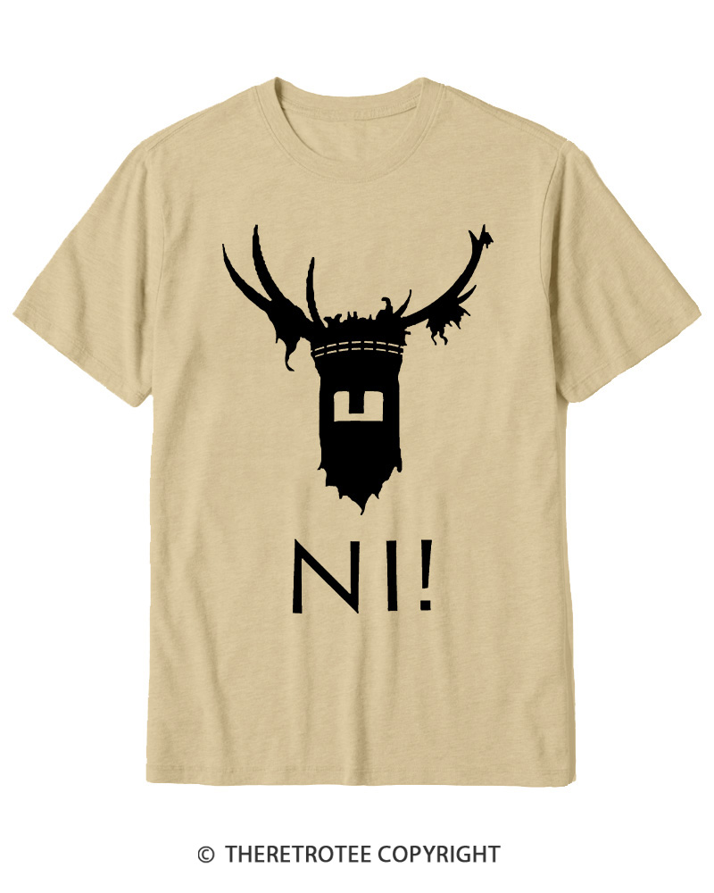 TheRetroTee Ni! 1970s Cotton T-Shirt