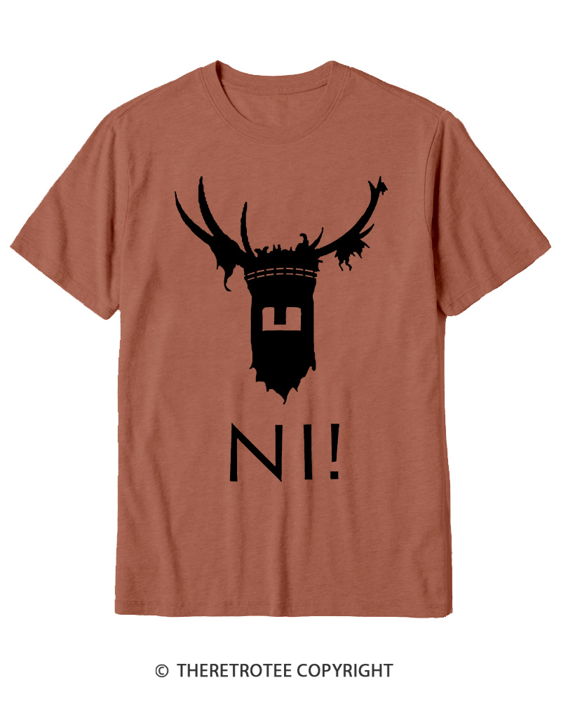 TheRetroTee Ni! 1970s Cotton T-Shirt