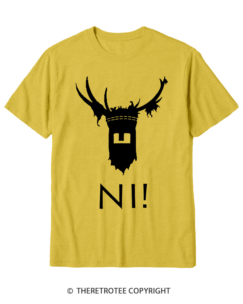 TheRetroTee Ni! 1970s Cotton T-Shirt