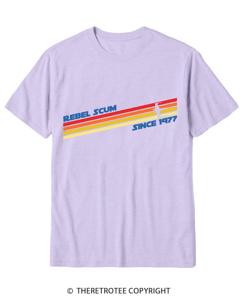 TheRetroTee 1977 Classic Stripes Since 1970s Cotton T-Shirt