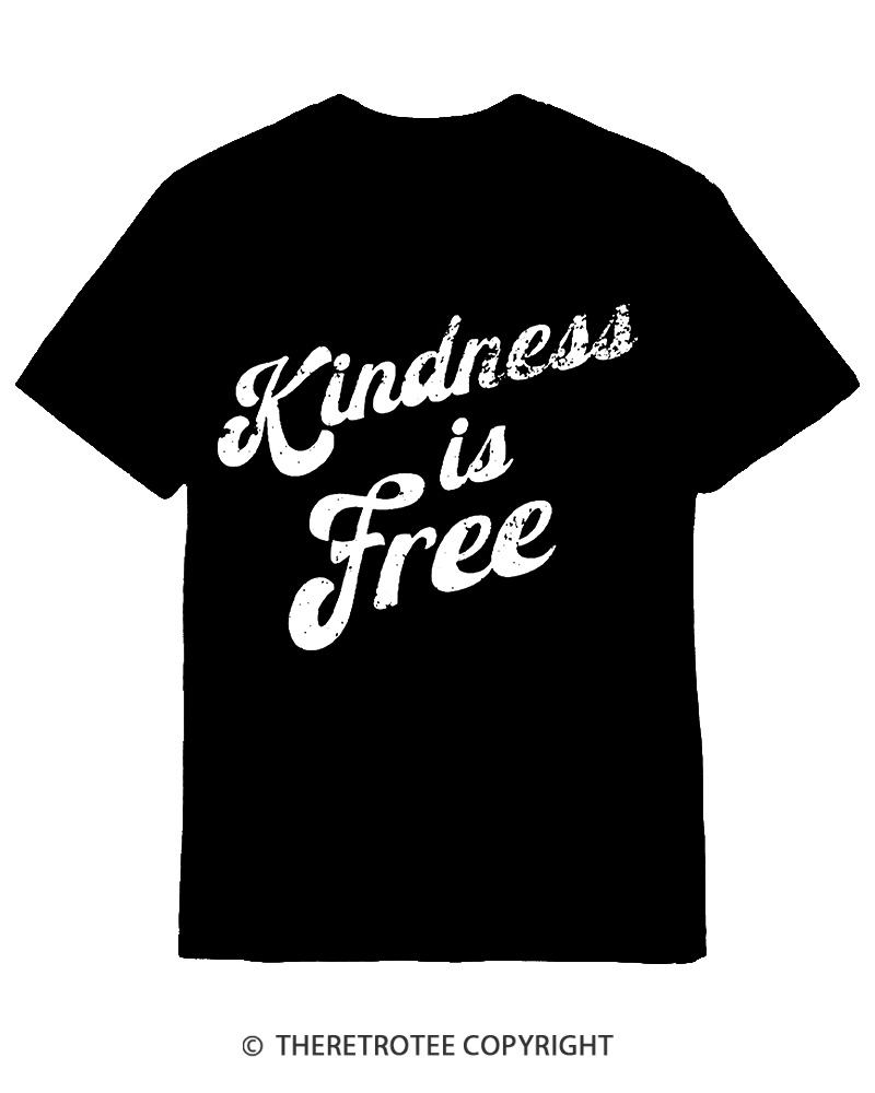 TheRetroTee Be Kind 1960s Cotton T-Shirt