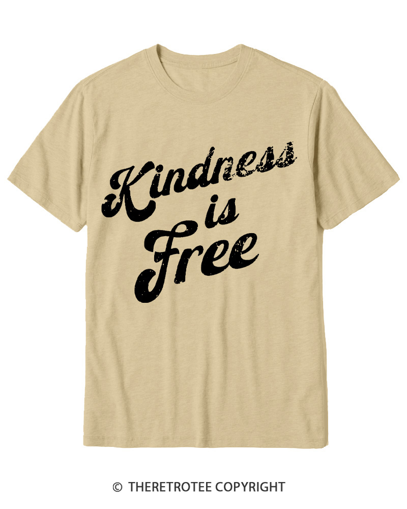 TheRetroTee Be Kind 1960s Cotton T-Shirt