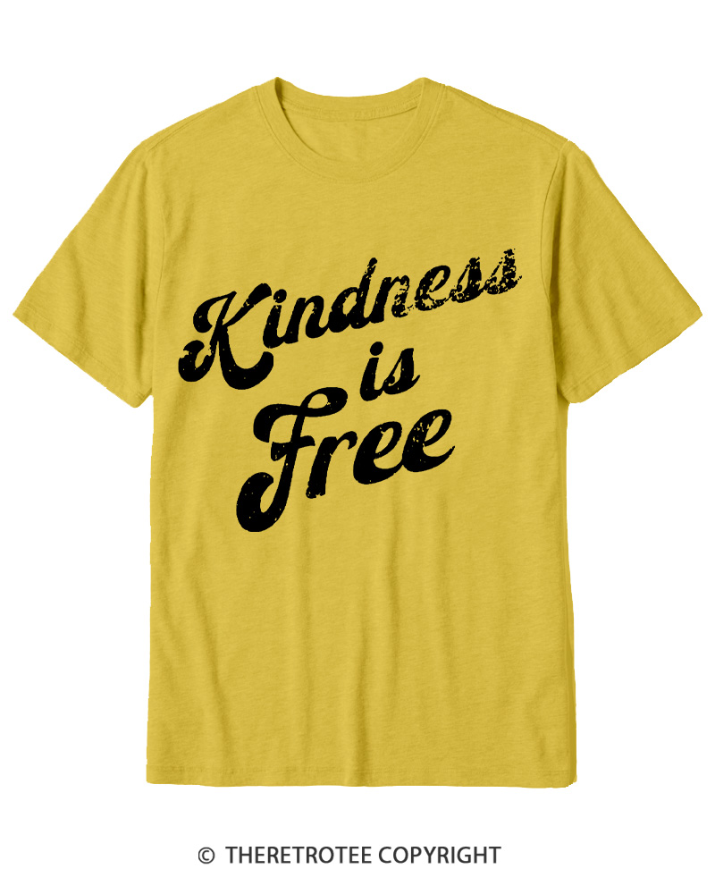 TheRetroTee Be Kind 1960s Cotton T-Shirt