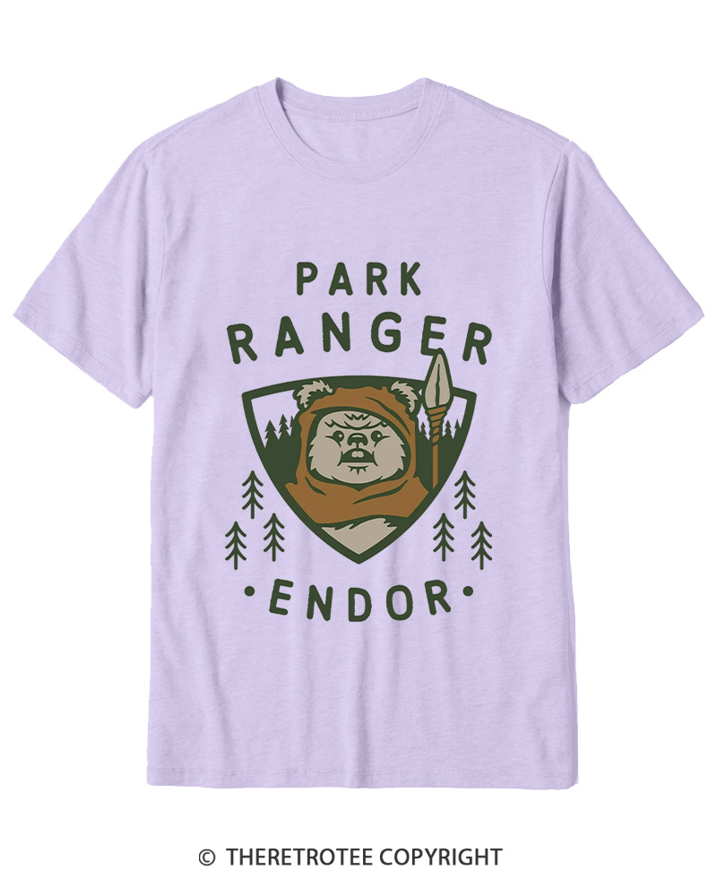 TheRetroTee Park Ranger 1980s Cotton T-Shirt