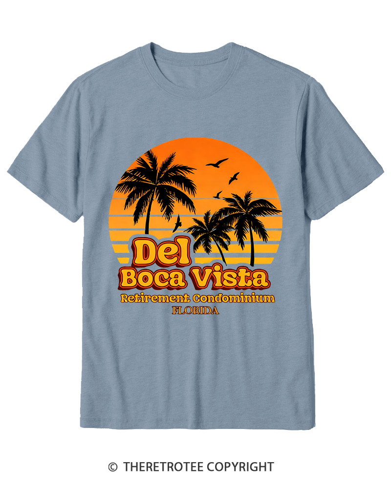 TheRetroTee Del Boca Vista 1990s Cotton T-Shirt