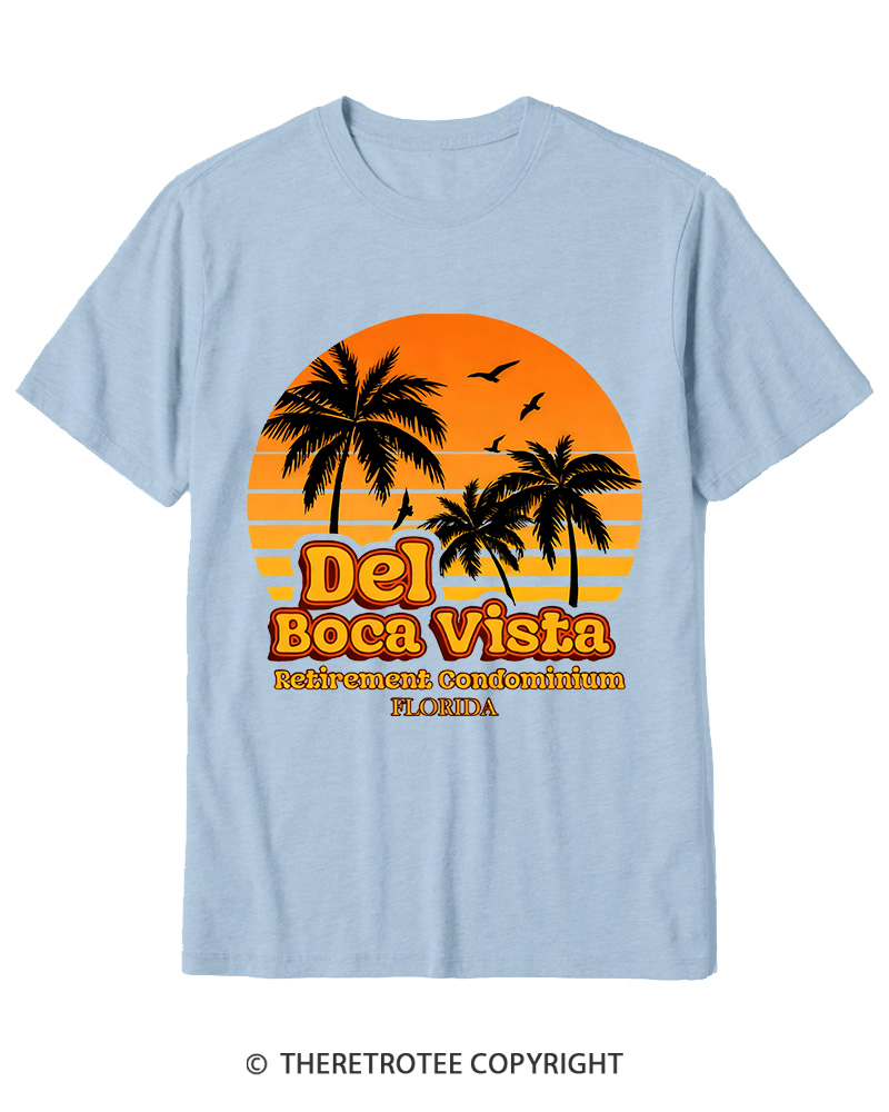 TheRetroTee Del Boca Vista 1990s Cotton T-Shirt