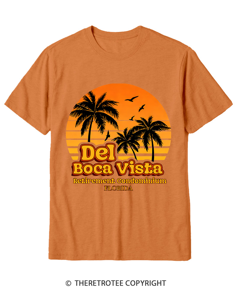 TheRetroTee Del Boca Vista 1990s Cotton T-Shirt
