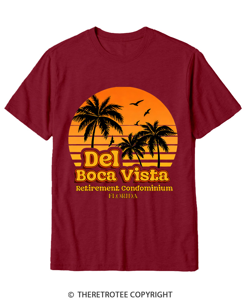TheRetroTee Del Boca Vista 1990s Cotton T-Shirt