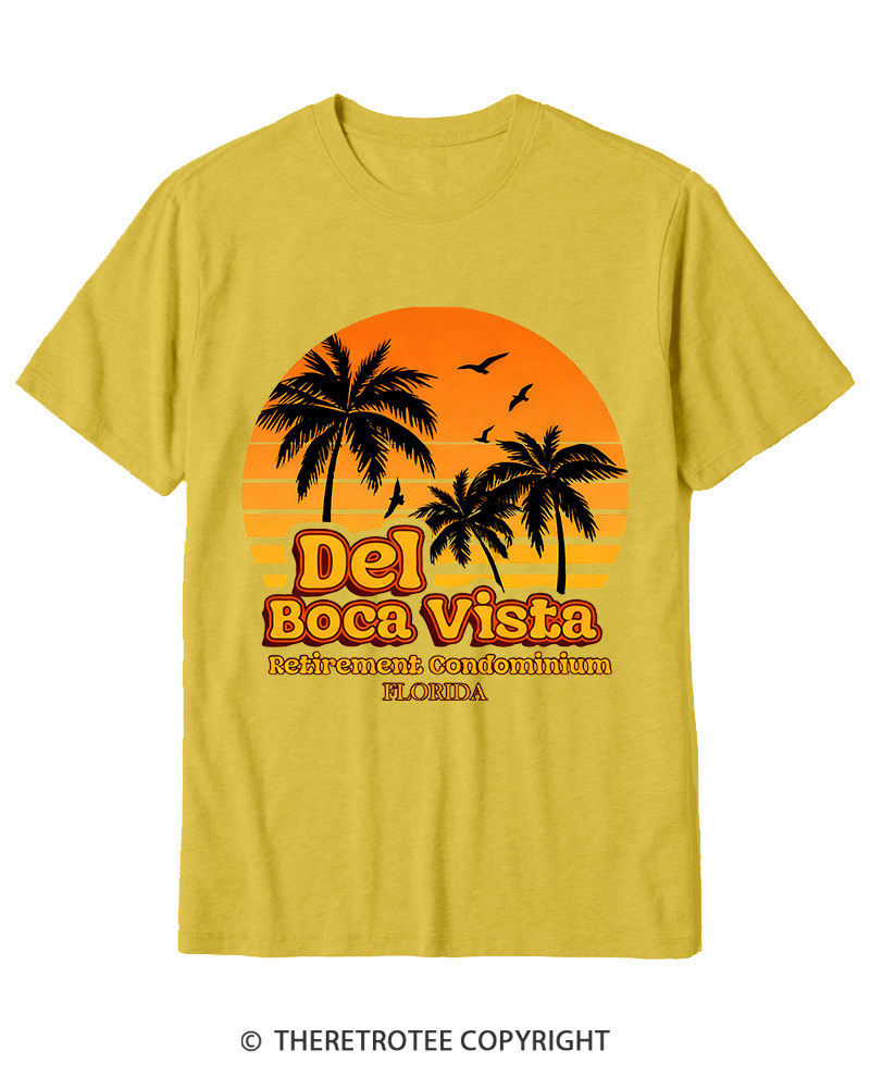 TheRetroTee Del Boca Vista 1990s Cotton T-Shirt