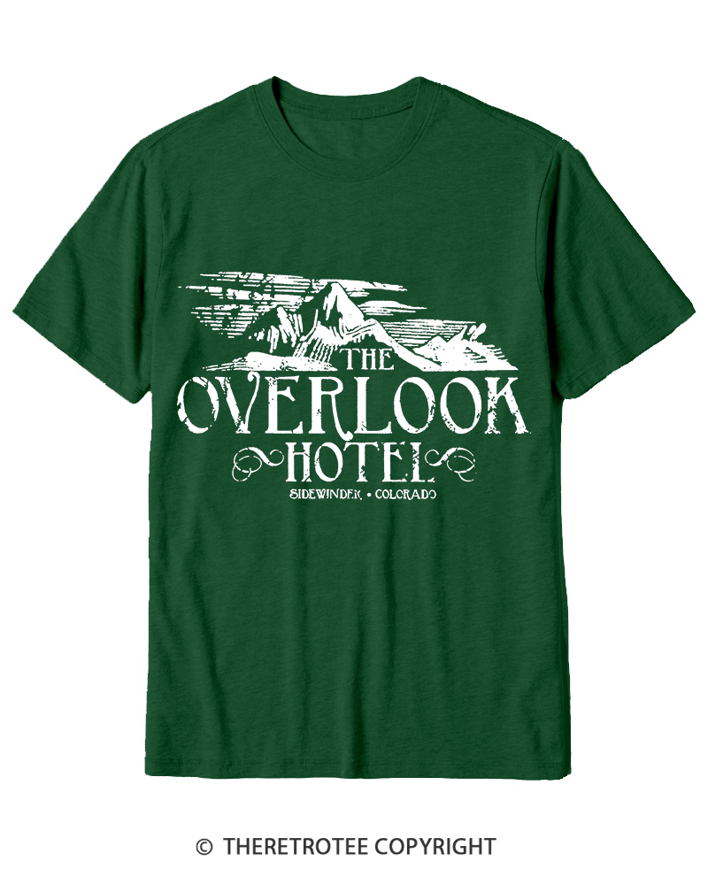 TheRetroTee The Overlook Hotel 1980s Cotton T-Shirt