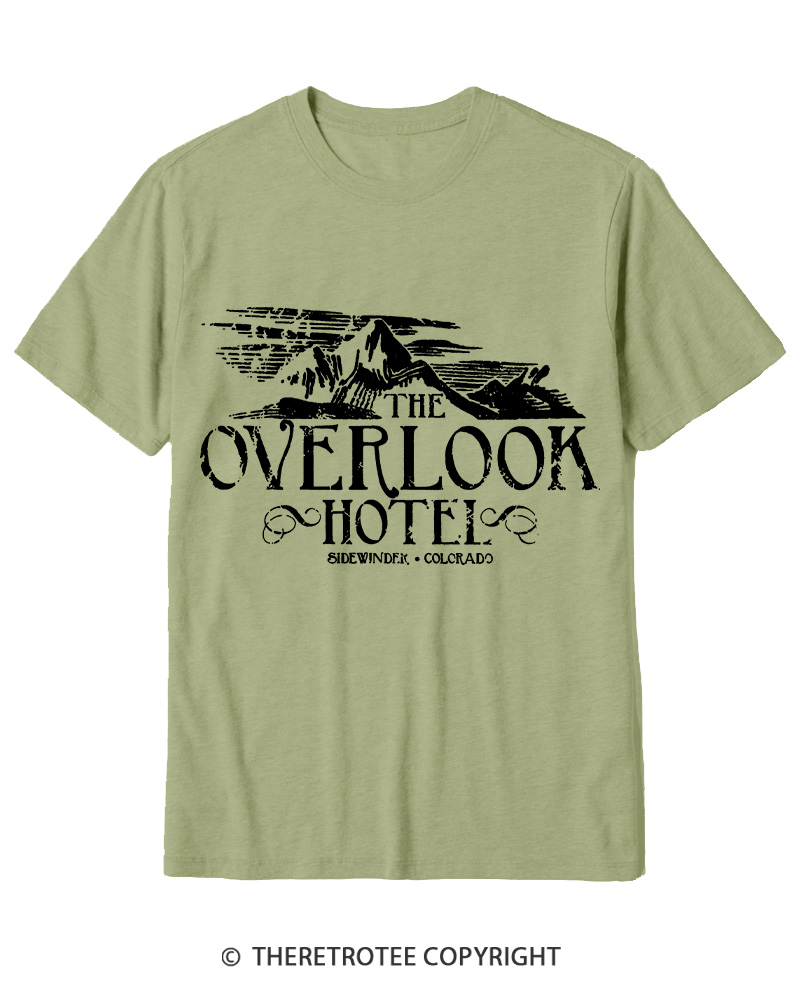 TheRetroTee The Overlook Hotel 1980s Cotton T-Shirt