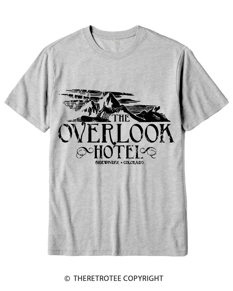 TheRetroTee The Overlook Hotel 1980s Cotton T-Shirt