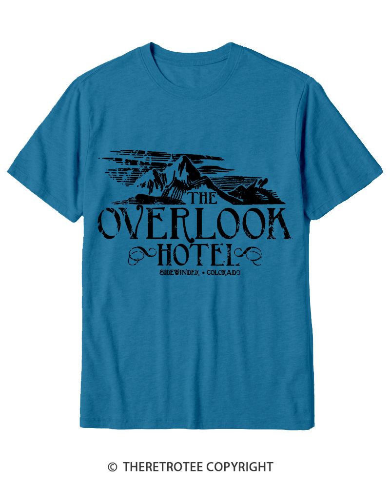 TheRetroTee The Overlook Hotel 1980s Cotton T-Shirt