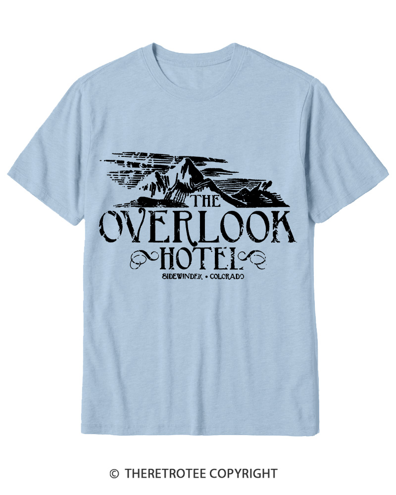 TheRetroTee The Overlook Hotel 1980s Cotton T-Shirt