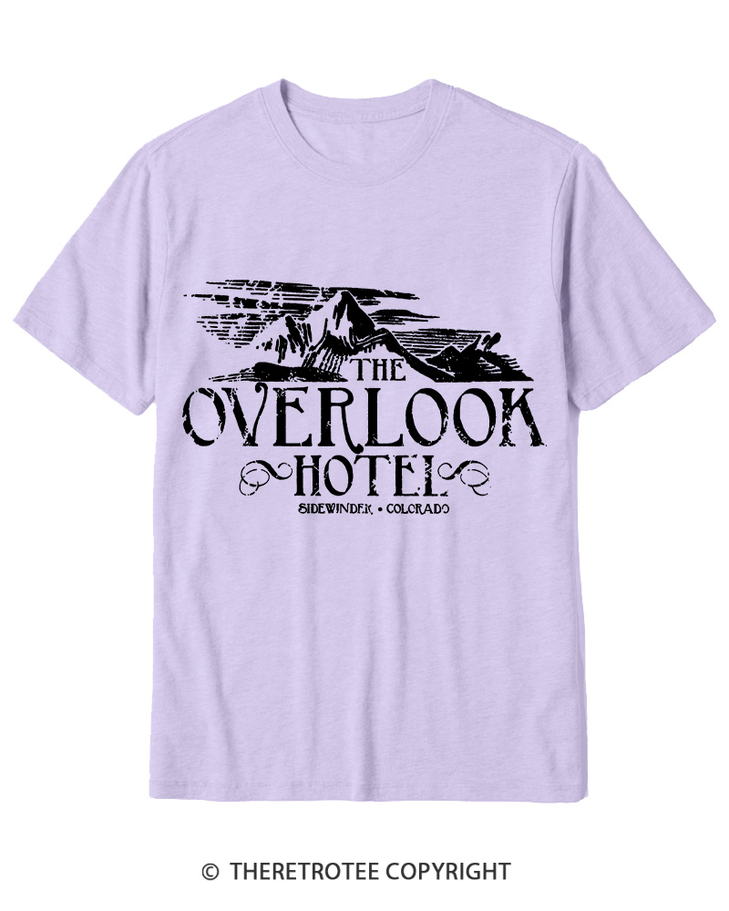 TheRetroTee The Overlook Hotel 1980s Cotton T-Shirt
