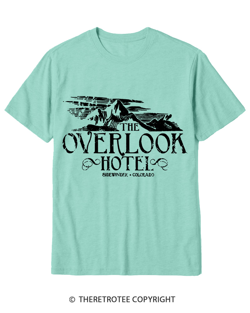 TheRetroTee The Overlook Hotel 1980s Cotton T-Shirt