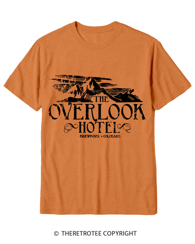 TheRetroTee The Overlook Hotel 1980s Cotton T-Shirt