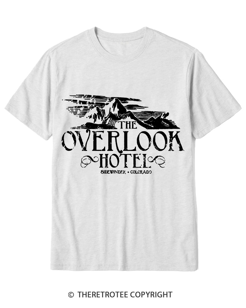 TheRetroTee The Overlook Hotel 1980s Cotton T-Shirt