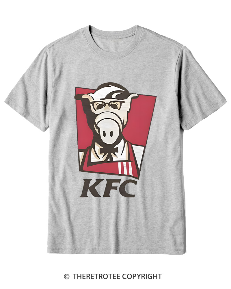 TheRetroTee 1980s Kentucky Fried Cats Cotton T-Shirt