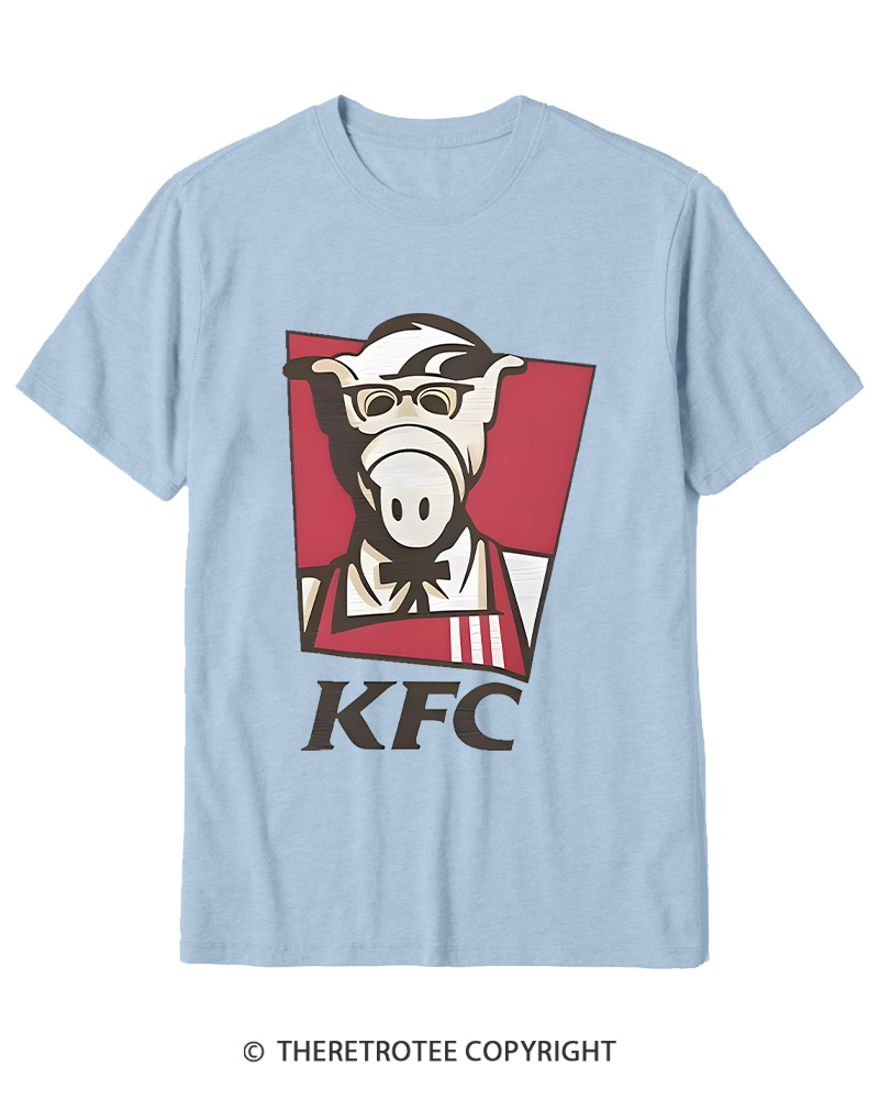 TheRetroTee 1980s Kentucky Fried Cats Cotton T-Shirt