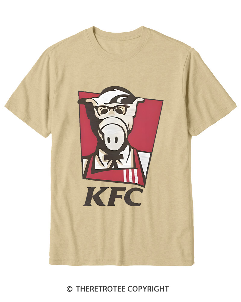 TheRetroTee 1980s Kentucky Fried Cats Cotton T-Shirt