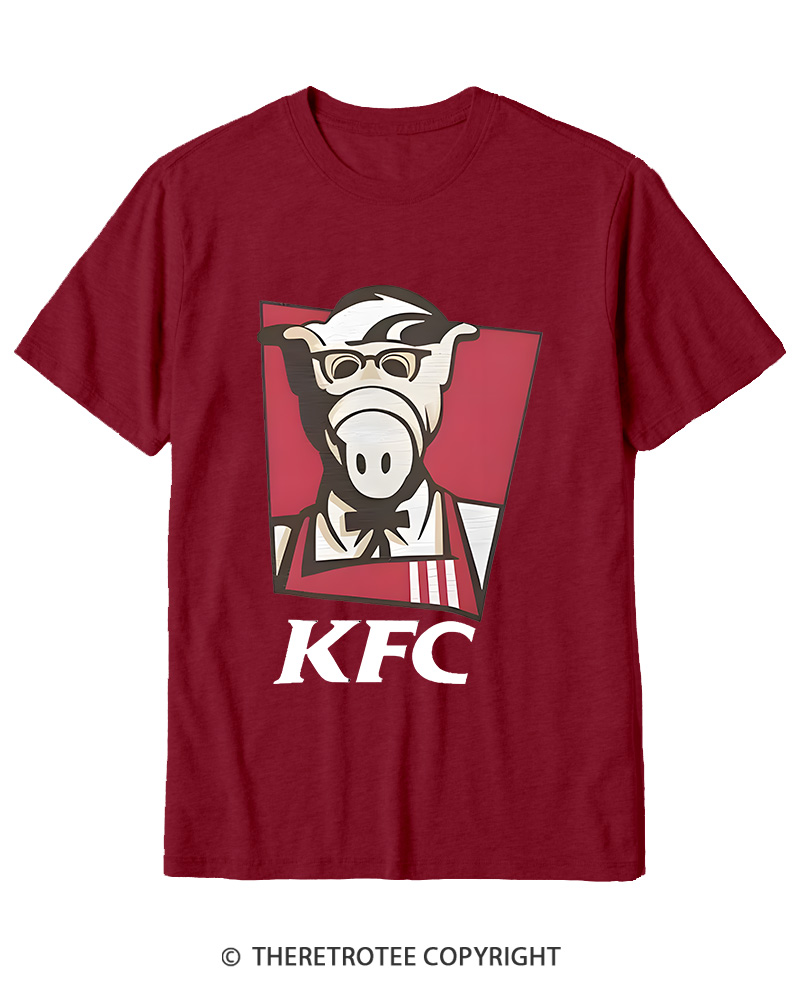 TheRetroTee 1980s Kentucky Fried Cats Cotton T-Shirt