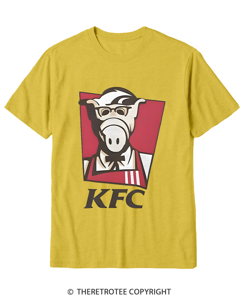 TheRetroTee 1980s Kentucky Fried Cats Cotton T-Shirt