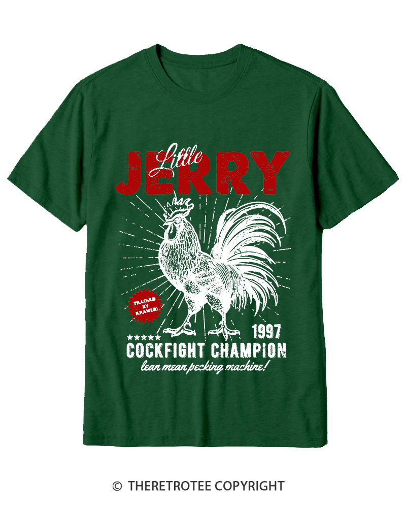 TheRetroTee Barnyard Champion 1990s Cotton T-Shirt