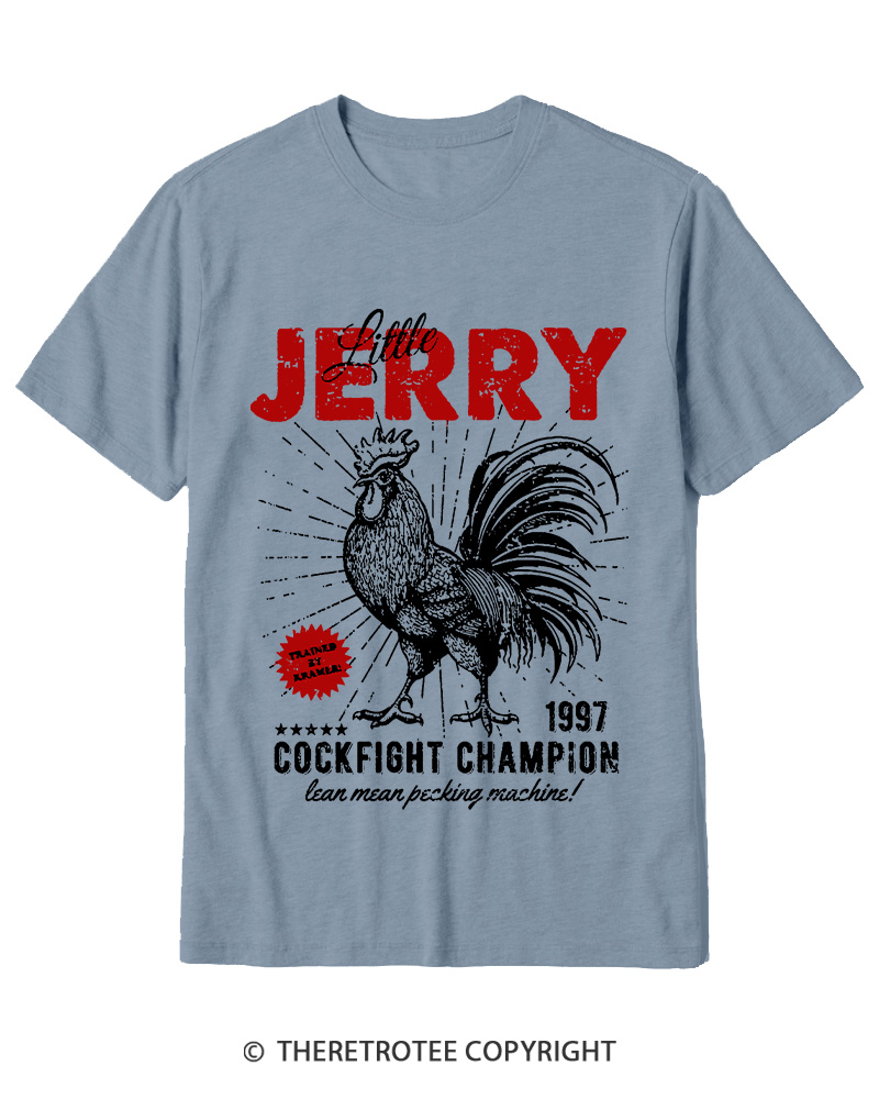 TheRetroTee Barnyard Champion 1990s Cotton T-Shirt