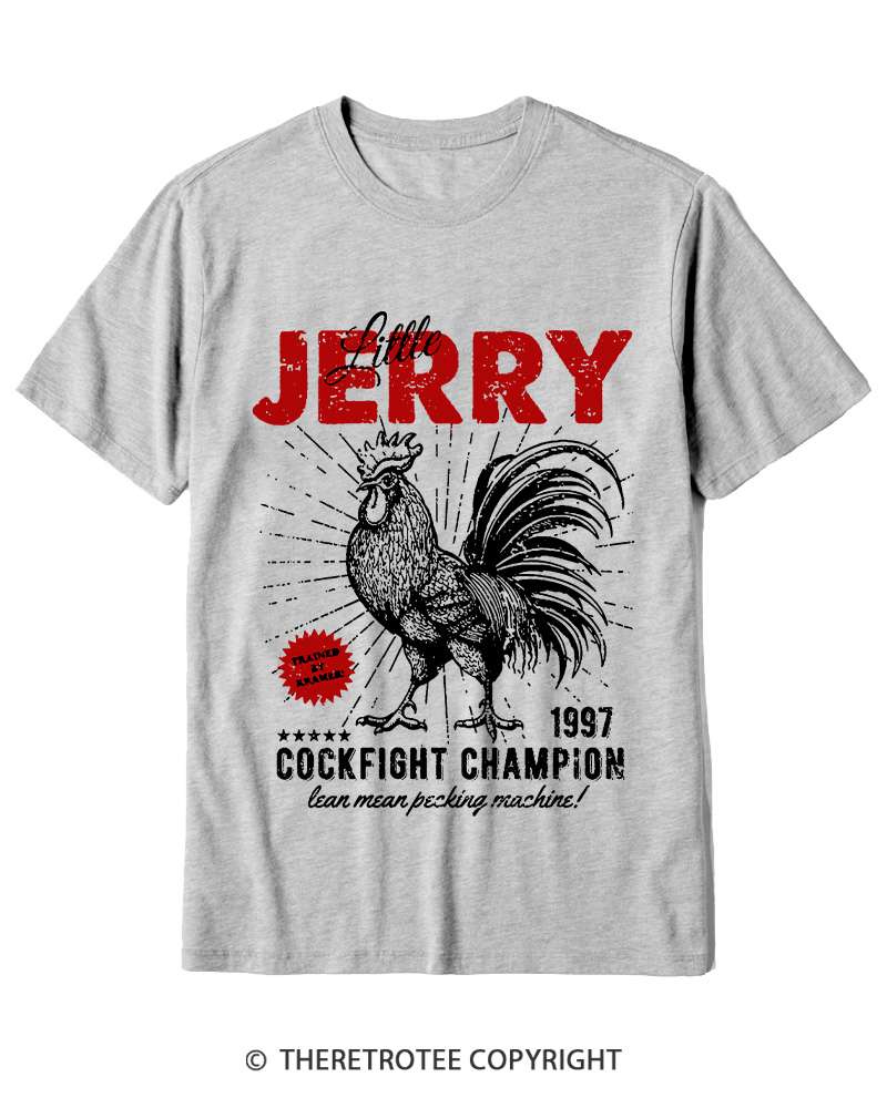 TheRetroTee Barnyard Champion 1990s Cotton T-Shirt