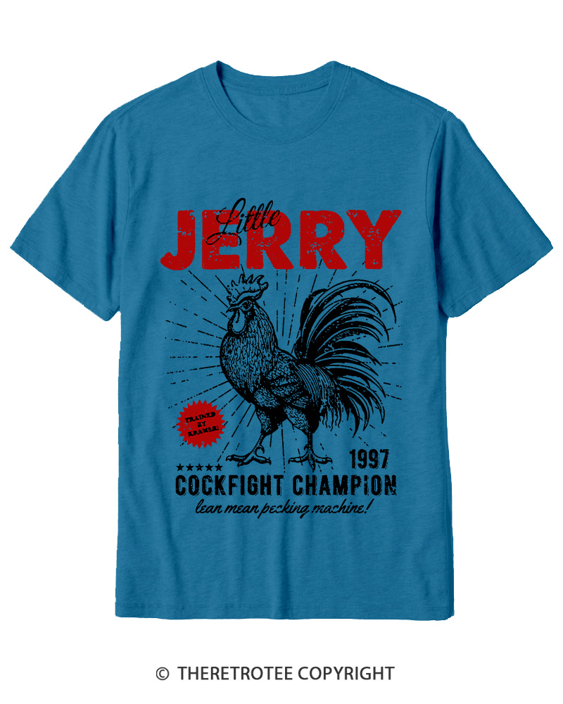 TheRetroTee Barnyard Champion 1990s Cotton T-Shirt