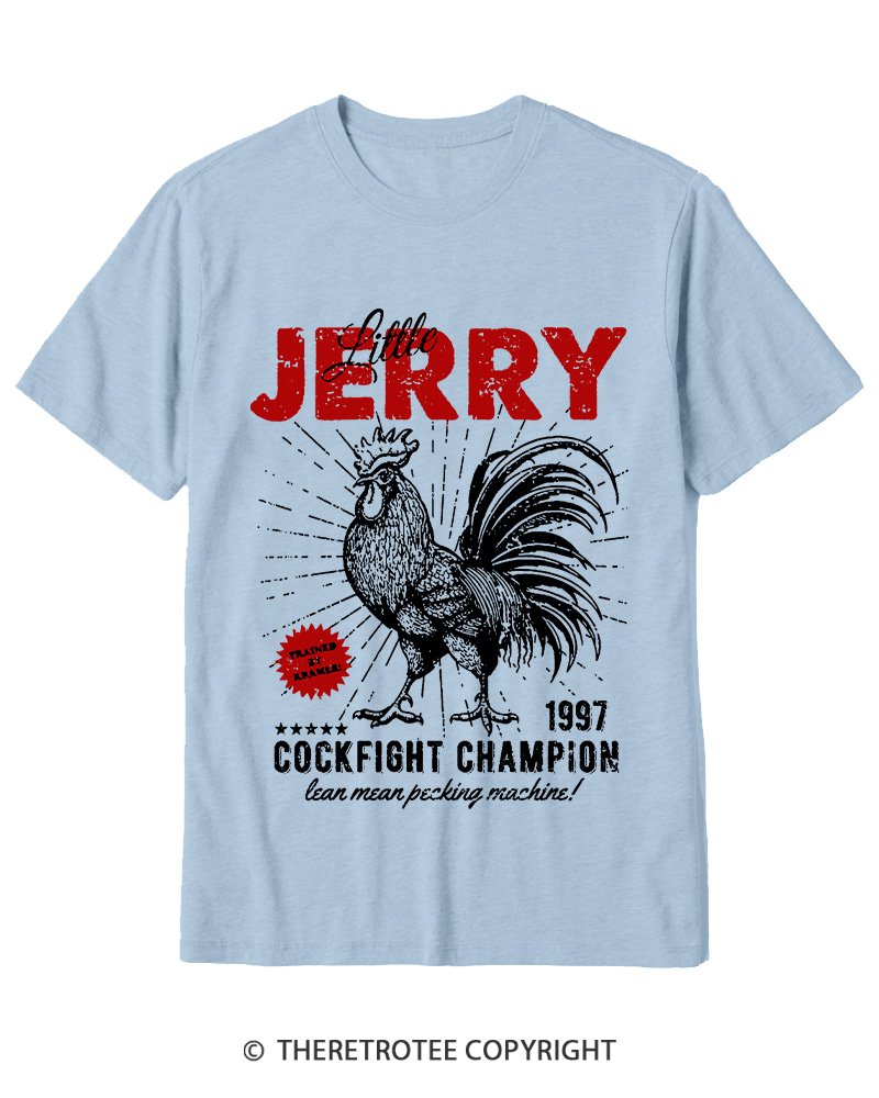 TheRetroTee Barnyard Champion 1990s Cotton T-Shirt